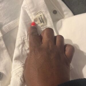 Madewell White Skinny Jeans